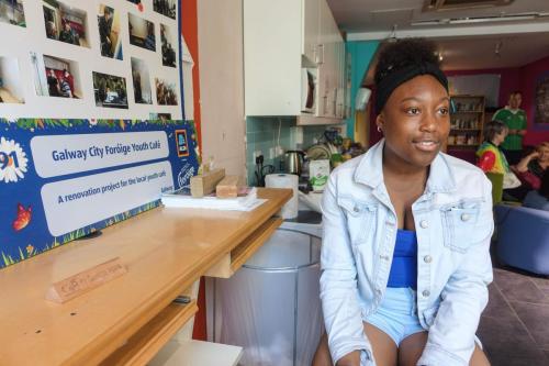  Naomi has been involved with Foróige for over a year and enjoys the atmosphere of the youth café.